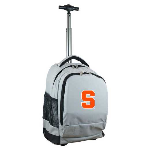CLSYL780-GY: NCAA Syracuse Orange Wheeled Premium Backpack